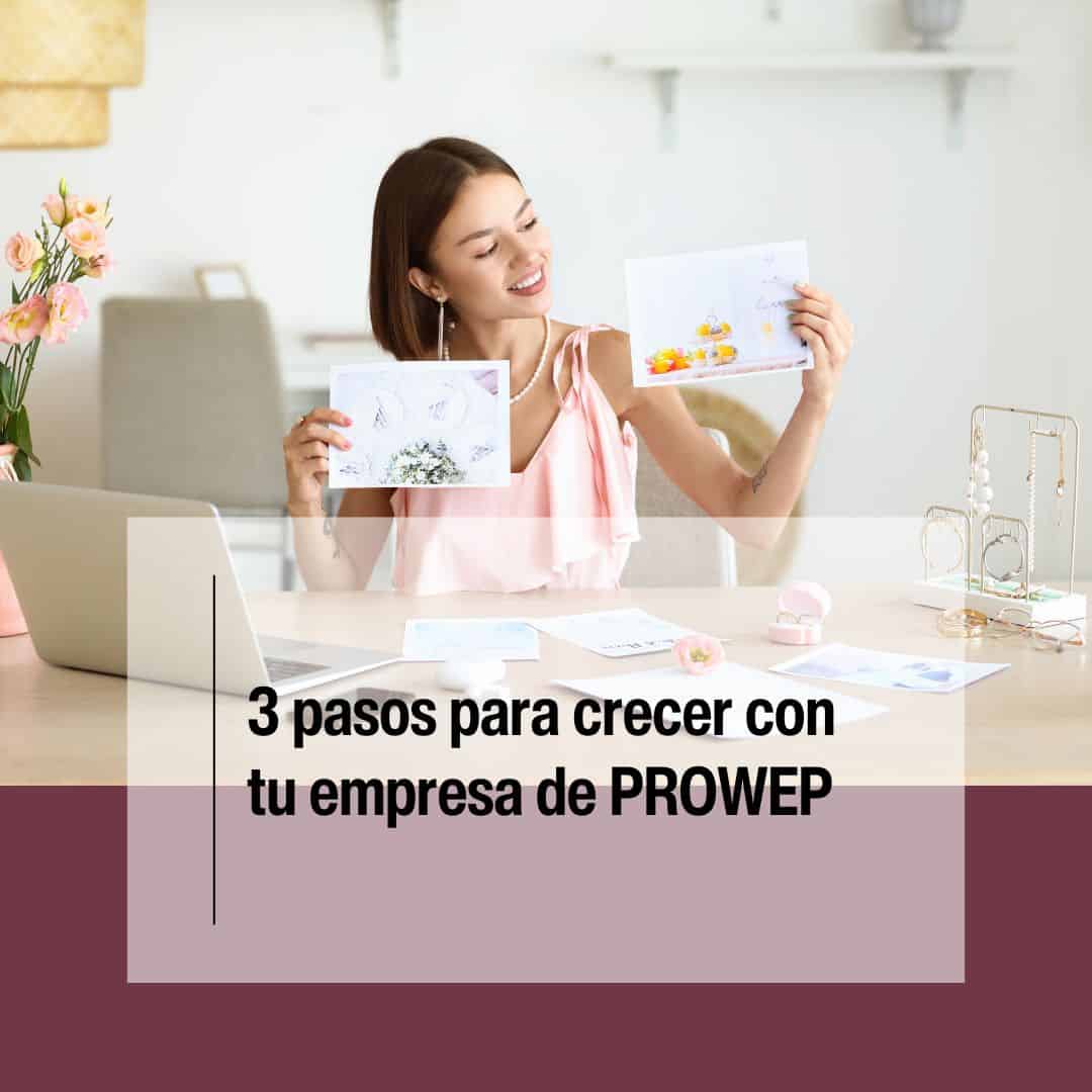 3 pasos para crecer con tu empresa de prowep